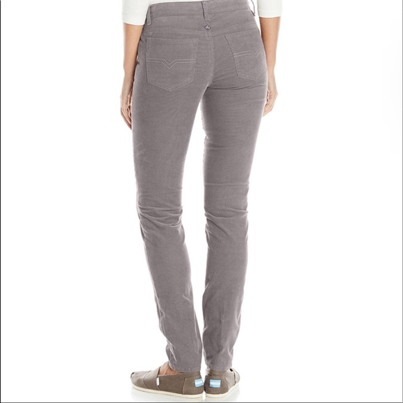 prAna Trinity Corduroy Pants Woman’s Size 0 Light Grey Casual Everyday Wear - Picture 2 of 16